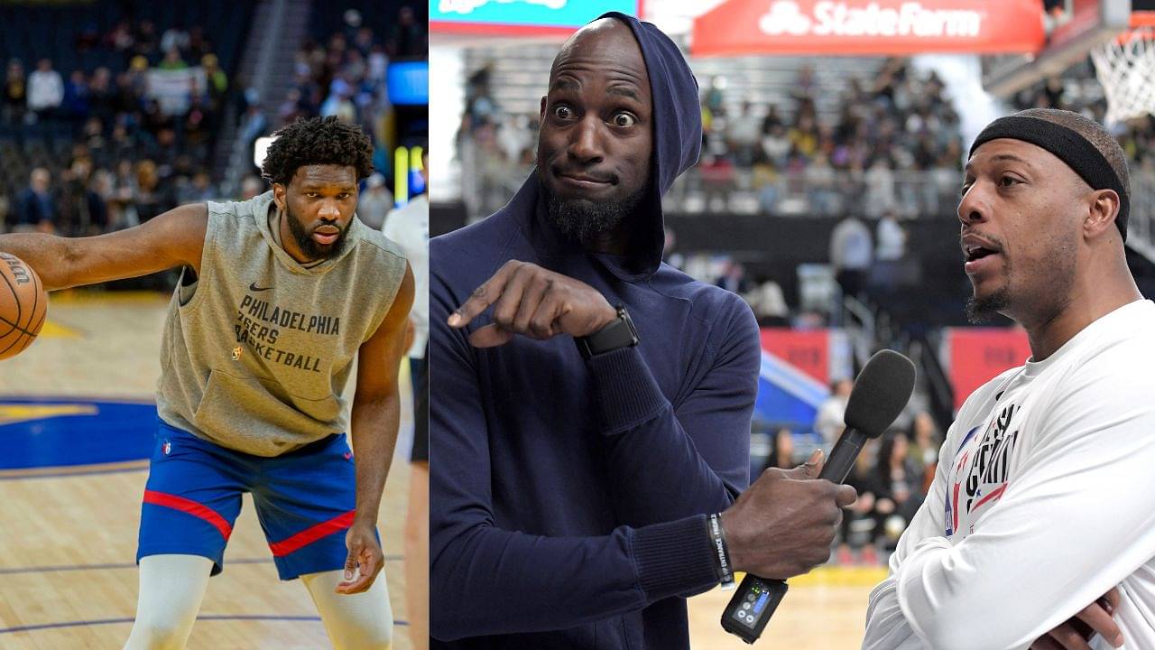 "The Man Playing Like Wilt Chamberlain!": Kevin Garnett Doesn't Want To Hear Paul Pierce 'Disrespect' Joel Embiid And His 76ers