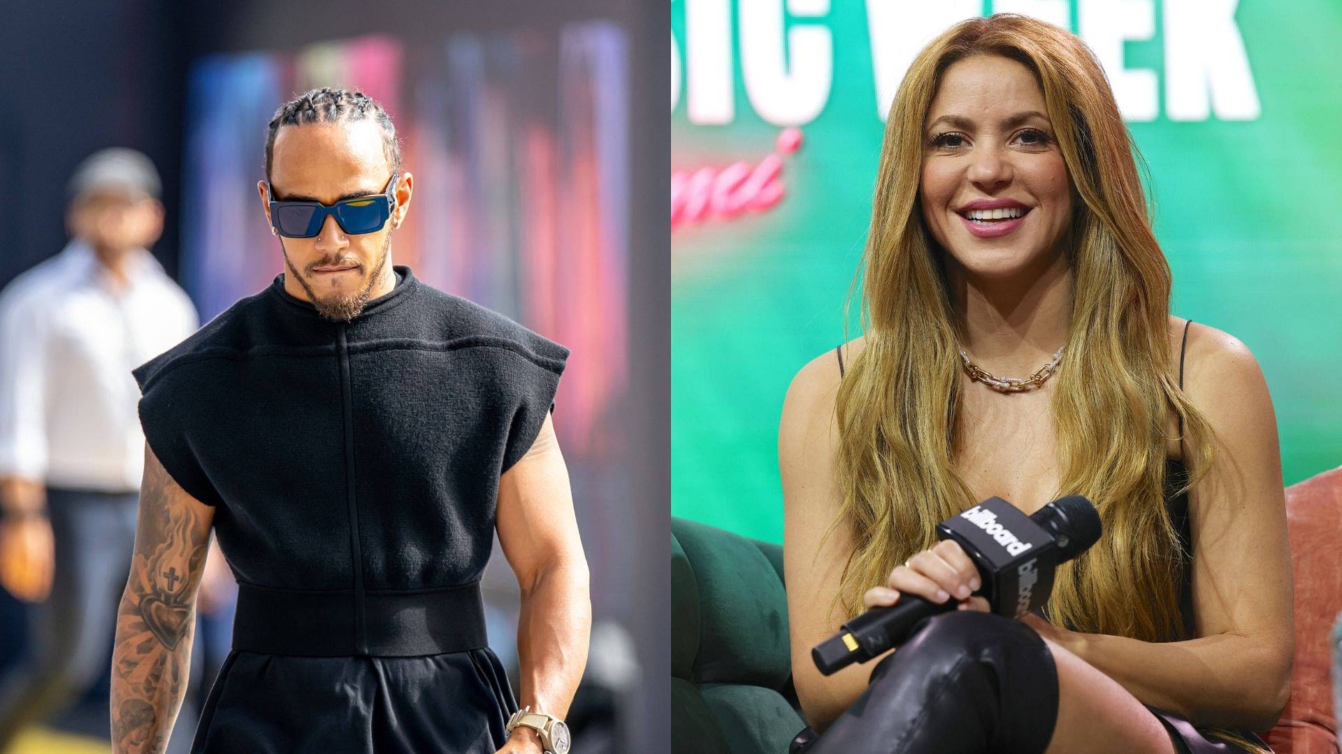 Lewis Hamilton’s Rumored Flame Shakira Makes It Into F1 Rival’s Year-End List of Celebrity Fans