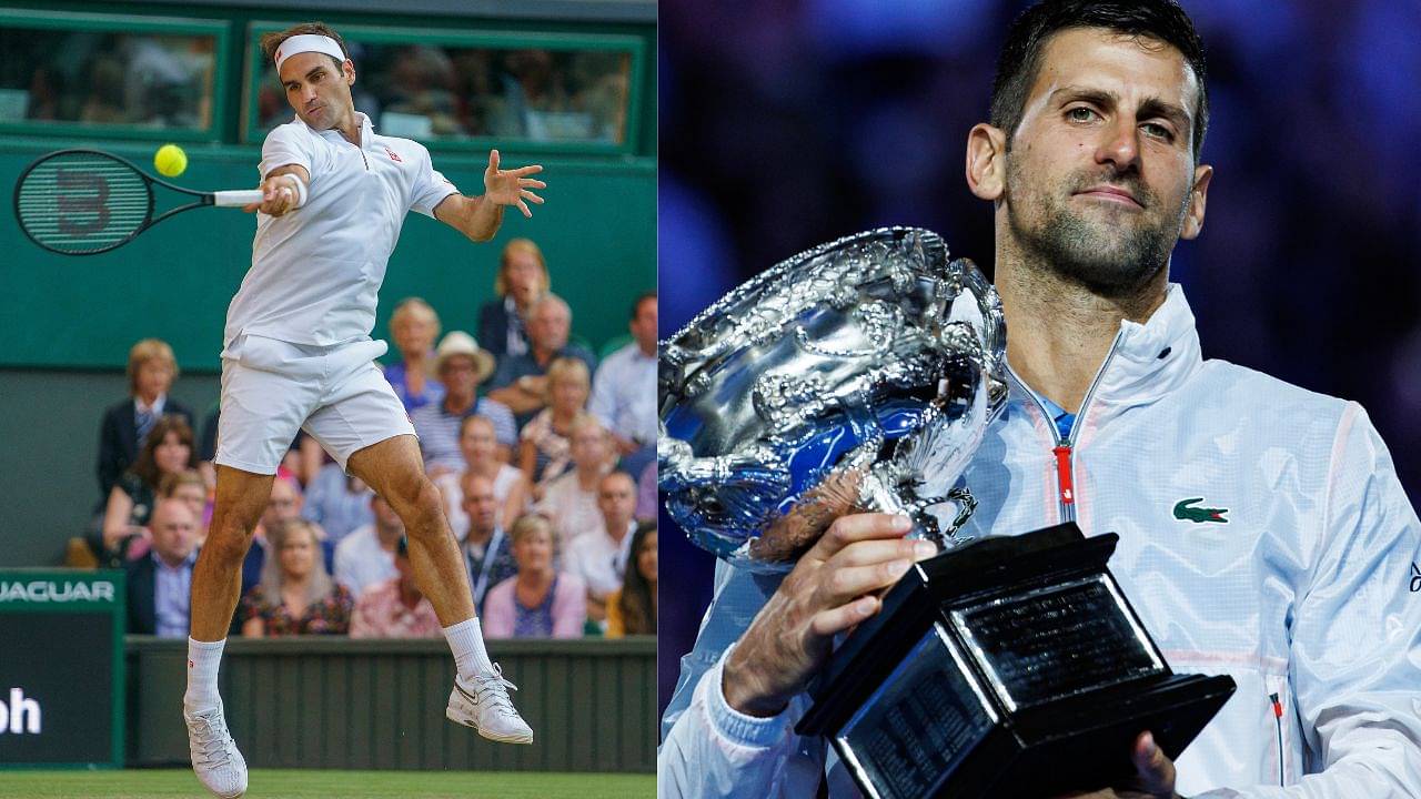 Roger Federer at Wimbledon vs Novak Djokovic at Australian Open